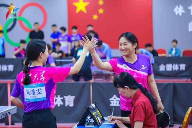 济南市第一届运动会驻济高校大学生组乒乓球比赛圆满收官